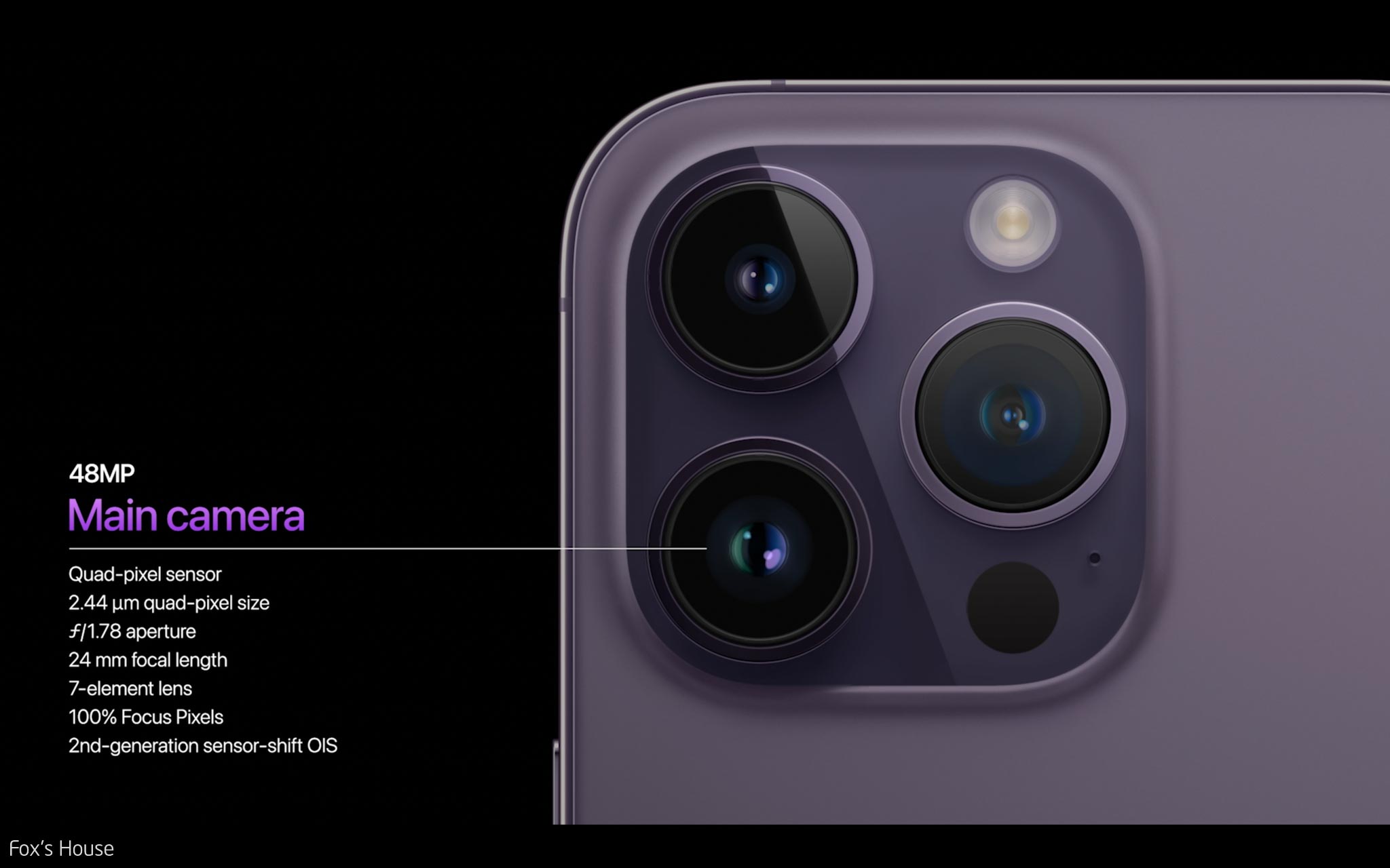 Camera 48MP trên iPhone 14 Pro Series