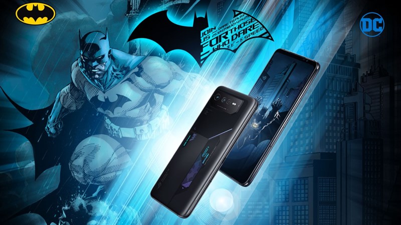 ROG Phone 6D Batman Edition ra mắt: Tuyệt đẹp, mức giá khoảng 28 triệu đồng